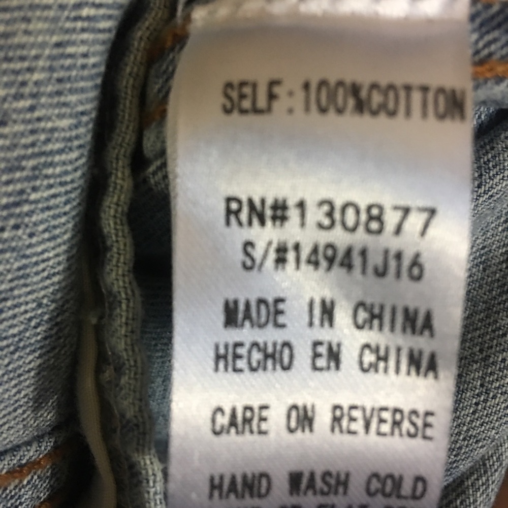 LeShop Oversized Jean Jacket - Picture 6 of 6